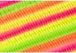 Knorr Prandell Chenille wire / Biegeplsch mix "Neon"