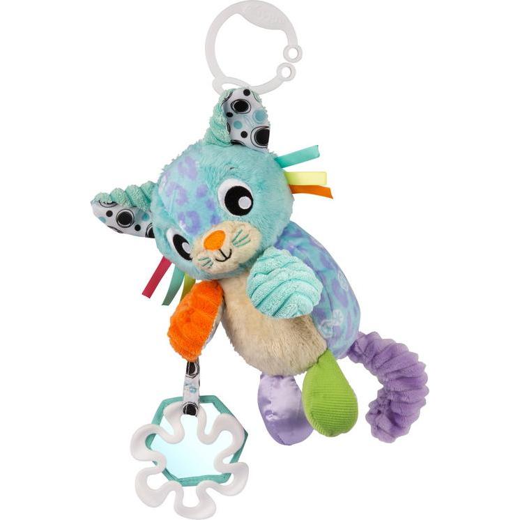 Magni, Kinderwagenspielzeug, Sensory Friend Katze Atka Arctic bunt