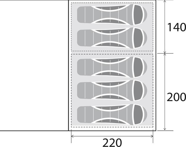 Image du produit Brunner Kalynda 5 (Tente tunnel, 18 kg, 5 personnes)