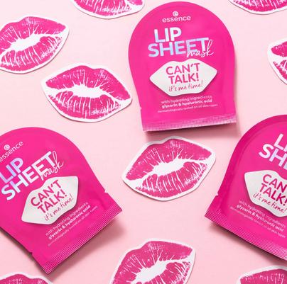 Actual product image essence LIP SHEET mask