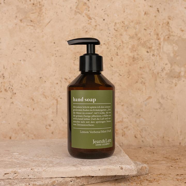 Produktbild Jean & Len Flüssigseife Lemonverbena/Mint 250 ml (Flüssigseife, 250 ml)