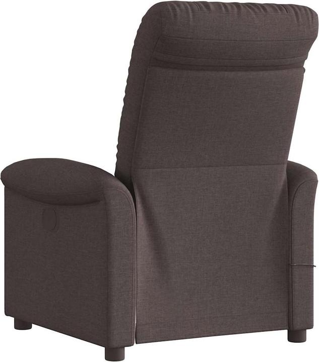 Immagine prodotto vidaXL Sedia da massaggio elettrica in tessuto marrone scuro