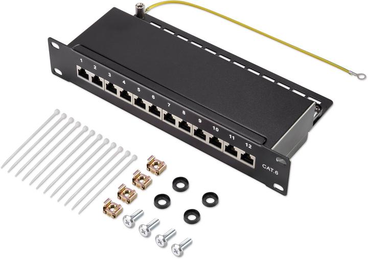 Produktbild Renkforce Patchpanel 12 Port 10”³ CAT6