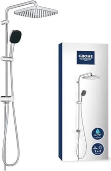 Produktbild Grohe Vitalio Comfort 250 Flex Duschsystem mit Umstellung, Reno-Set, Länge 620mm, wassersparend, chrom