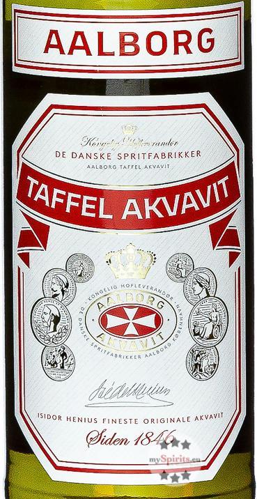 Produktbild Aalborg Akvavit Taffel (1 x 70 cl)
