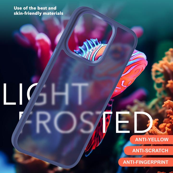 Image du produit Nalia Étui hybride Matt Transparent Frosted (Apple iPhone 15 Plus)