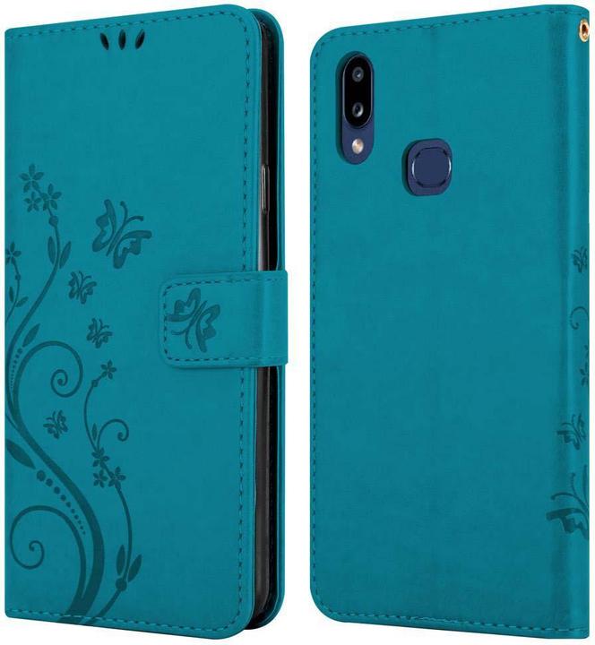 Produktbild Cadorabo Flower Book Cover (Samsung Galaxy A10s)