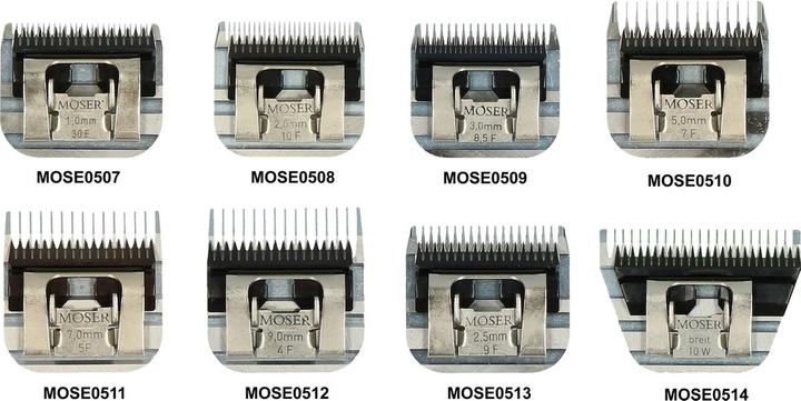 Produktbild Moser Schneidsatz 5mm (Hund)