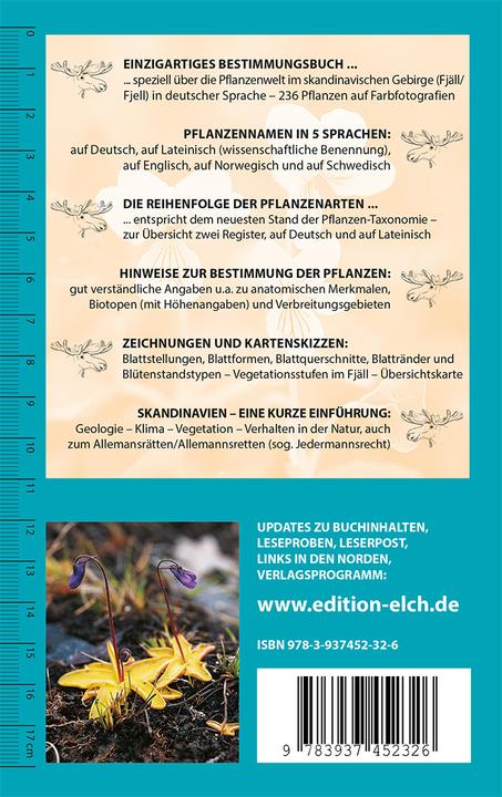 Produktbild Skandinavien - Pflanzen im Fjäll (Deutsch, Hans-Jürgen Gottschalk, 2017)