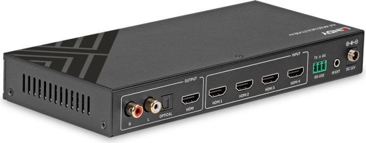 Actual product image Lindy 4x1 HDMI 4K60 Multiview