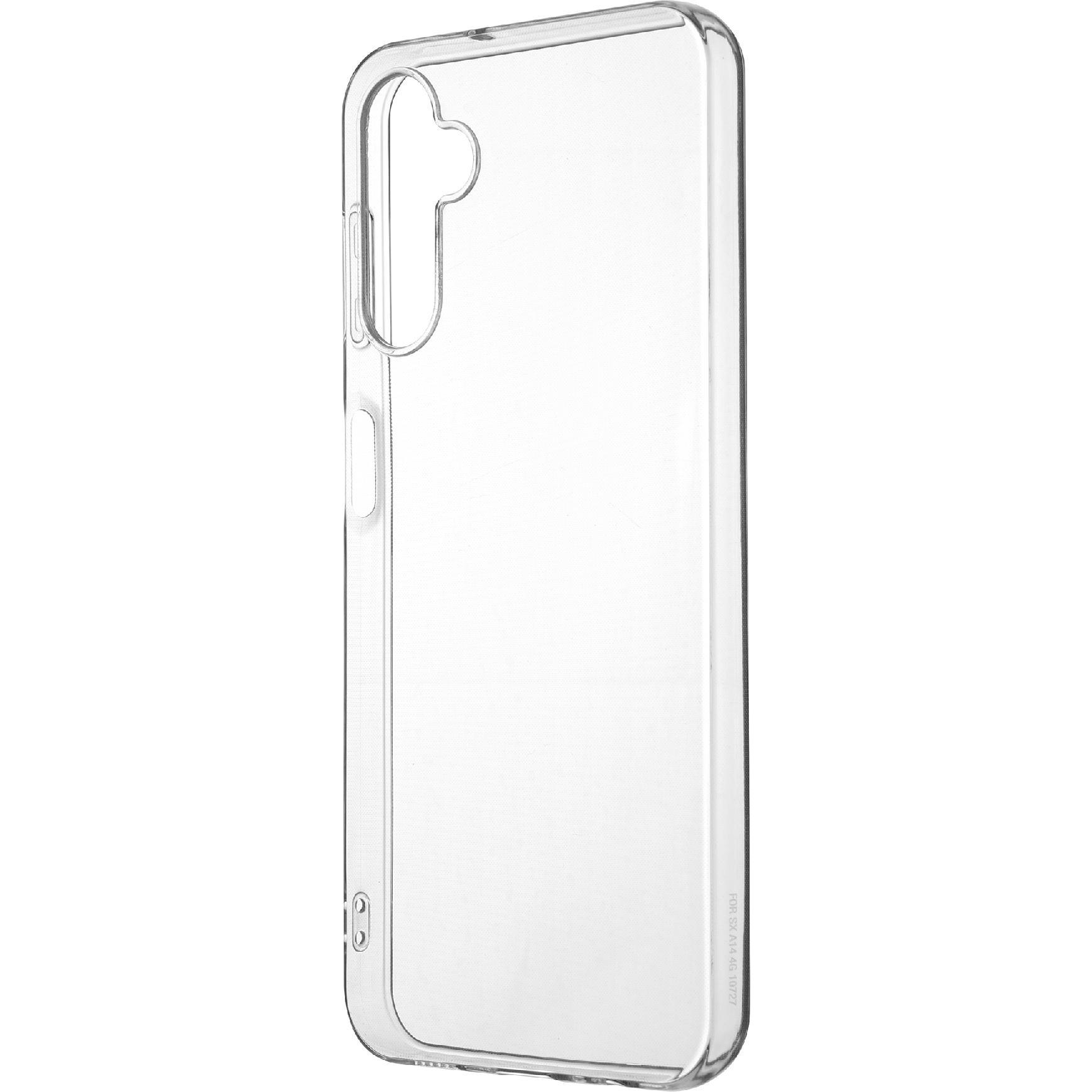 Wave silikonisuojus, Samsung Galaxy A14, l??pin??kyv?? (Samsung Galaxy A14), Smartphone Hülle, Transparent