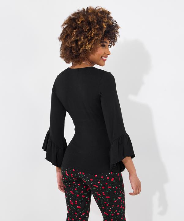 Produktbild Joe Browns Wrap Front Frill Sleeve Top (44)