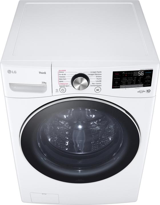 Produktbild LG P3 Serie F0P3020TSWC Freistehende Waschmaschine (Links)