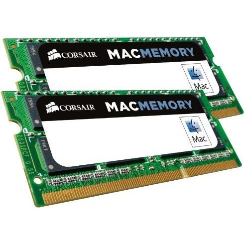 Thumbnail - Corsair Mac Memory (2 x 8GB, 1600 MHz, DDR3L-RAM, SO-DIMM), RAM, Mehrfarbig
