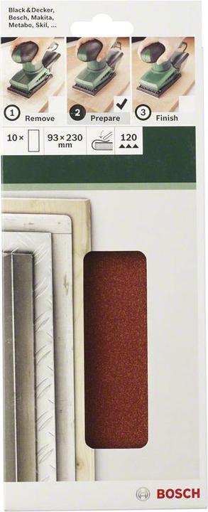 Produktbild Bosch Zubehör Schwingschleifpapier gelocht K (40)