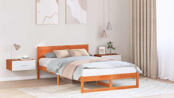 Actual product image vidaXL Moderner Bettrahmen (135 x 190 cm)