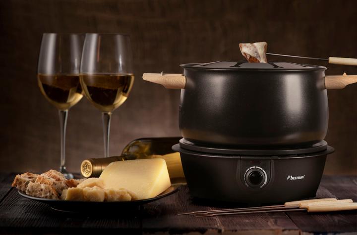 Actual product image Bestron Best Fondue Set AFD850BW 8 persons bk 1500W