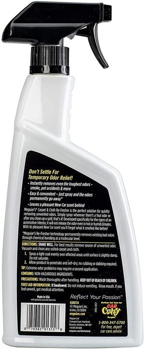 Immagine prodotto Meguiar's Polsterreiniger Carpet & Cloth Re-Fresher 709 ml (709 ml)
