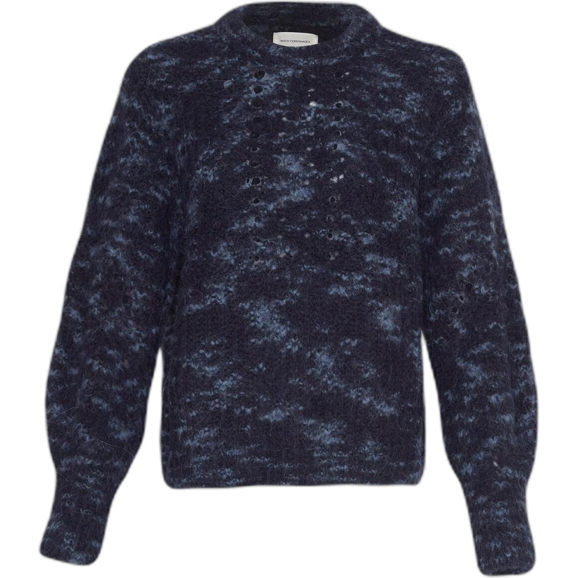 Moss copenhagen, Damen, Pullover, pullover damen alegra, Blau, (XS)