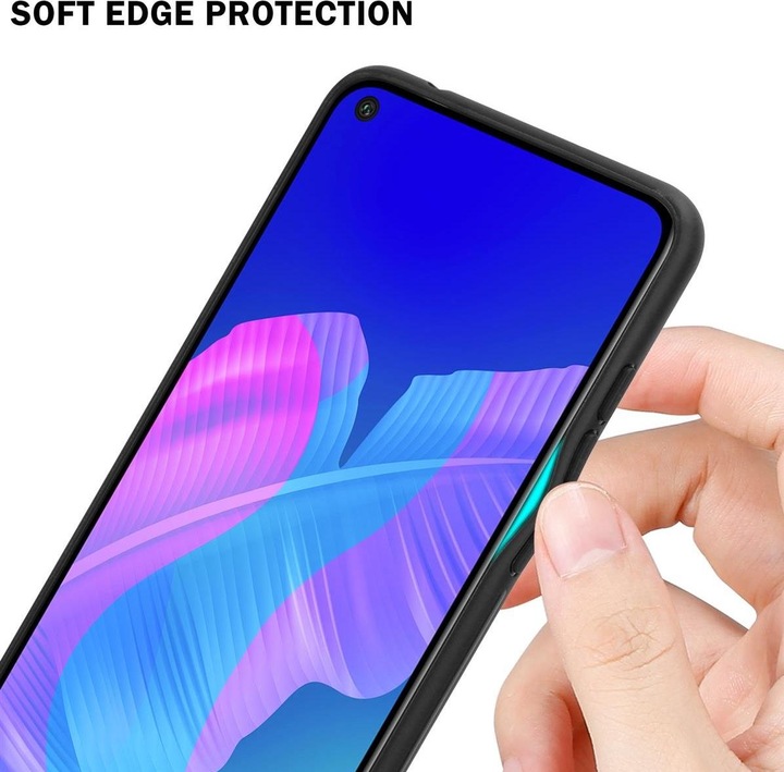 Productafbeelding Cadorabo TPU gestreepte glasplaat (Huawei P40 Lite E)