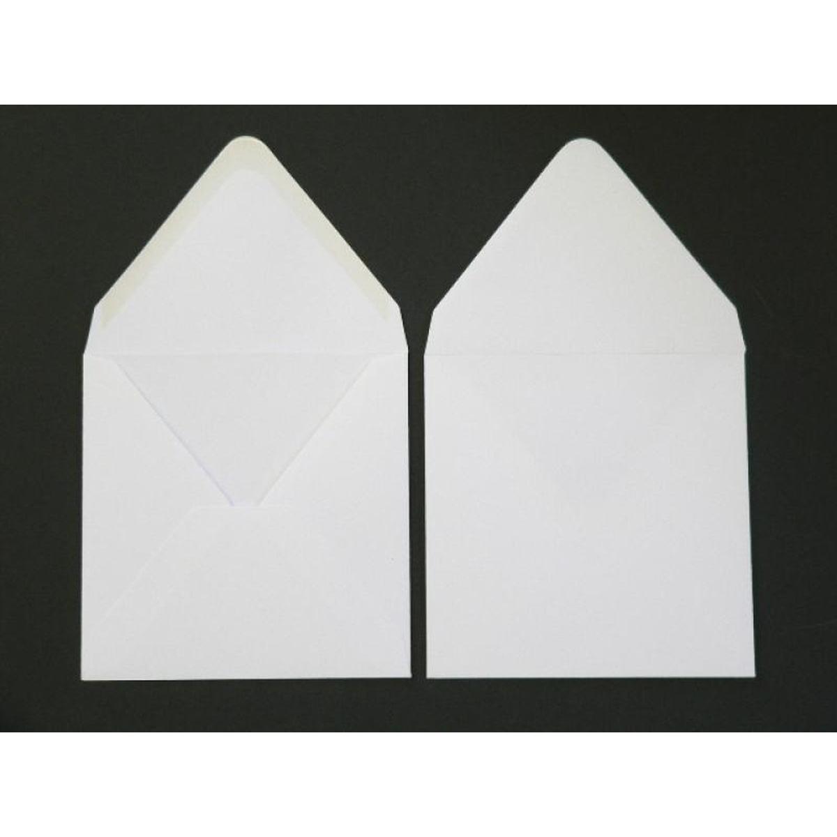 Thumbnail - Blanke, Briefumschlag, Briefumschläge 120x120mm 120g/qm gummiert VE=100 Stück weiss (100 x)