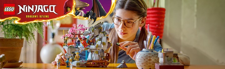 Produktbild LEGO Drachenstein-Tempel (71819, LEGO Ninjago)