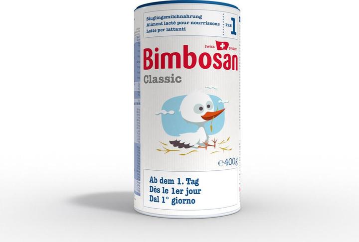 Actual product image Bimbosan Classic 1 (400 g, from birth)