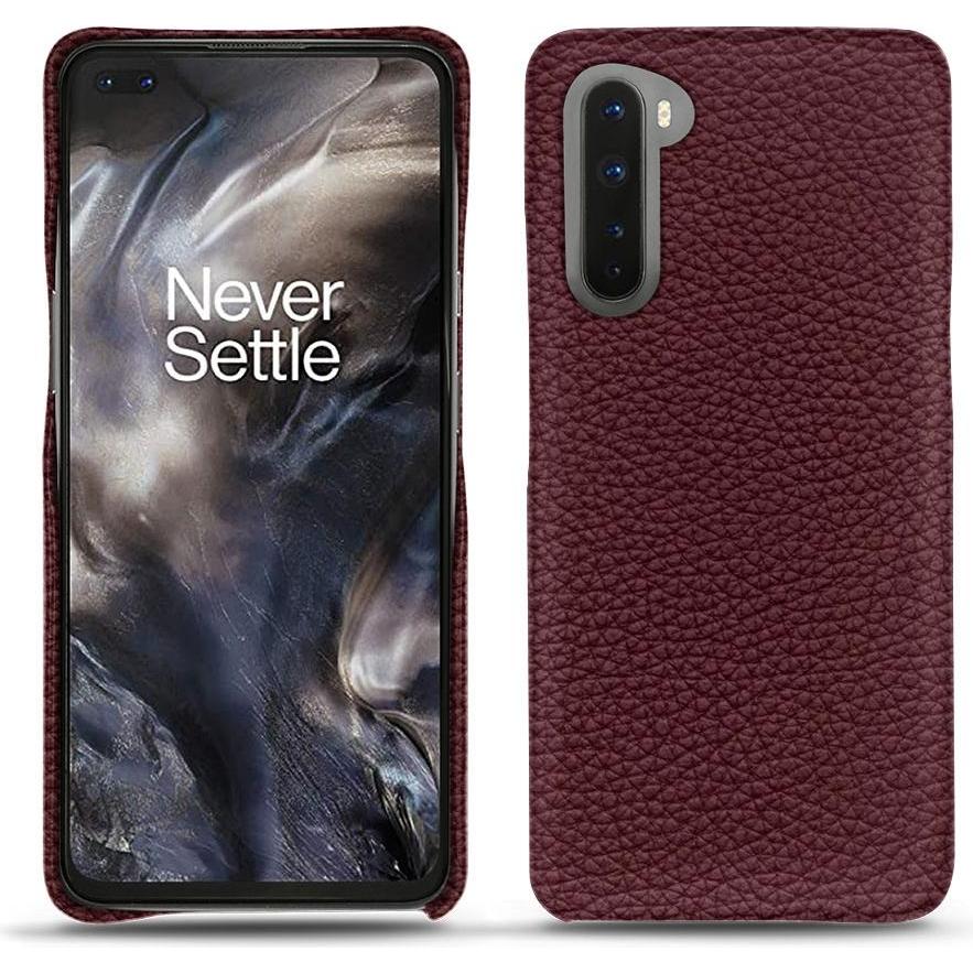 Noreve Lederschutzhülle (OnePlus Nord), Smartphone Hülle, Violett