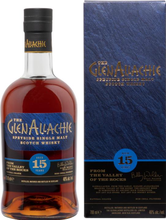 Actual product image The Glen Allachie 15 Year Old (Single Malt, Scotch whisky, 1 x 70 cl)