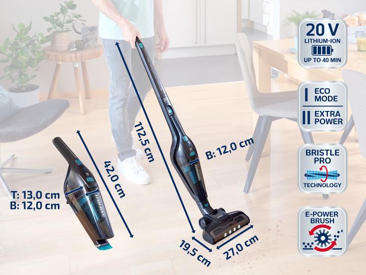 Produktbild Leifheit Rotaro PowerVac 2in1 20 V