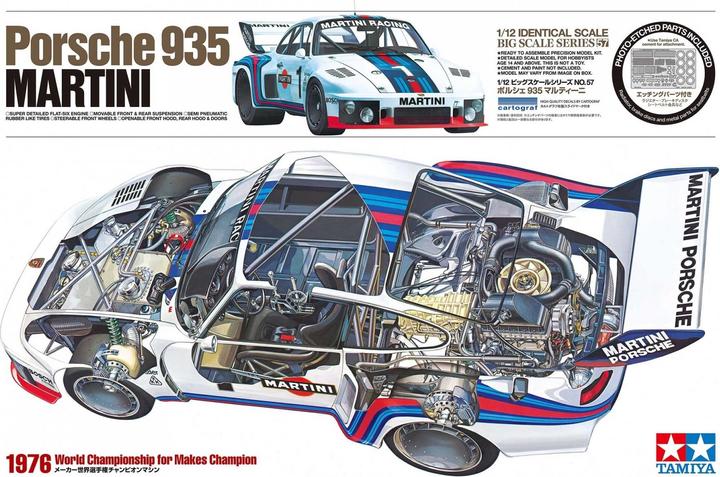 Produktbild Tamiya Porsche 935 Martini m. PE