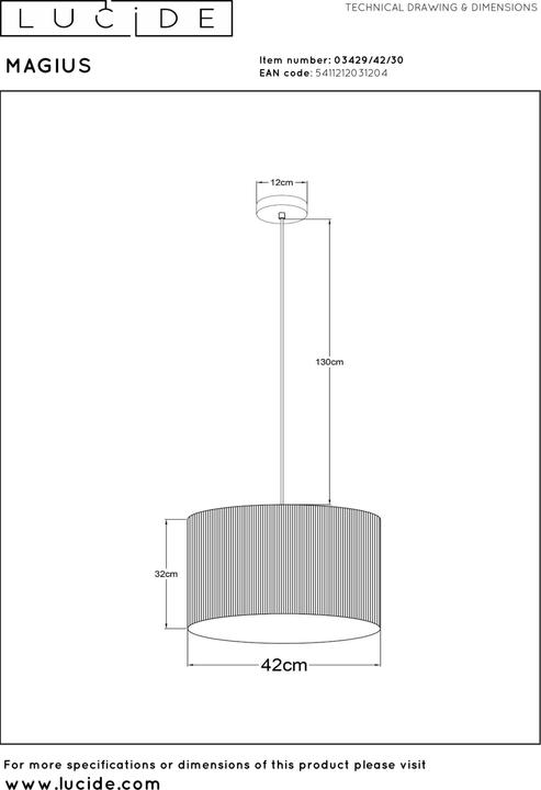 Produktbild Lucide Magius (E27)