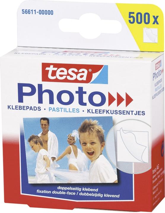 Produktbild tesa Foto Klebepads, selbstklebend, 500 Fotoecken
