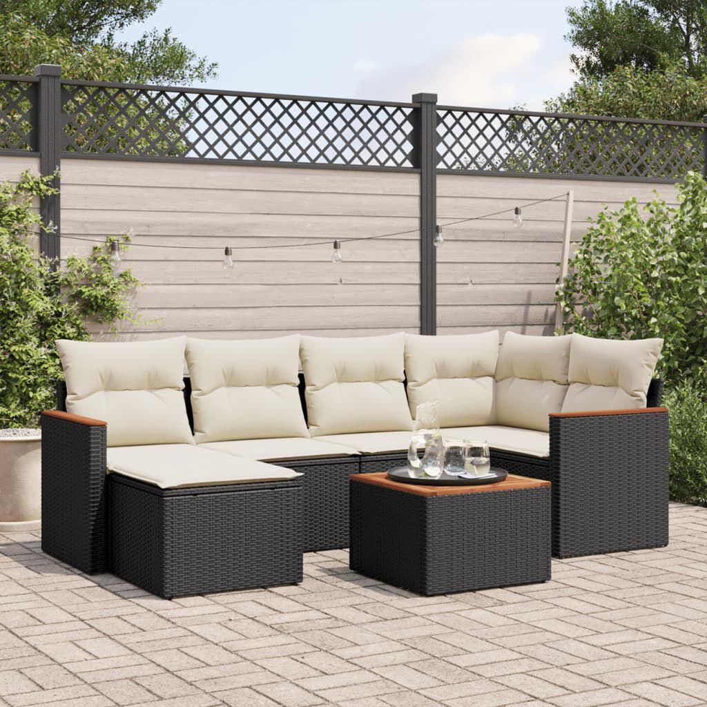 VidaXL, Gartenlounge, 10-tlg. Garten-Lounge-Set mit Kissen