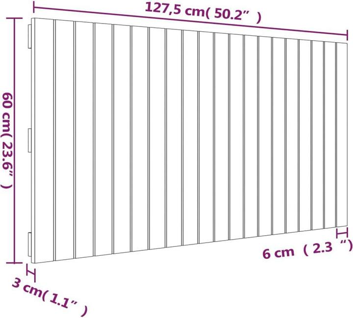 Produktbild vidaXL Robin (127 x 5 x 60 cm)
