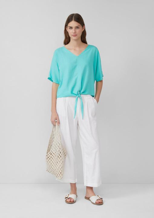 Immagine prodotto s.Oliver Bluse Verkürzte Leinenmix-Bluse im Relaxed Fit (32)