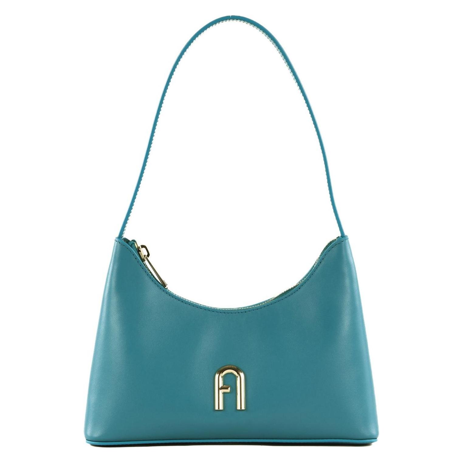 Furla, Damen, Handtasche, Diamante Mini Shoulder Bag, Blau