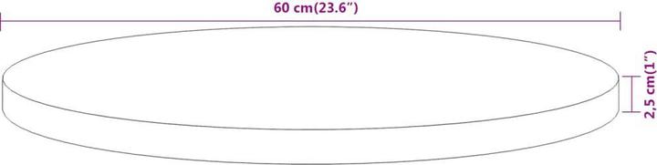 Actual product image vidaXL Tischplatte