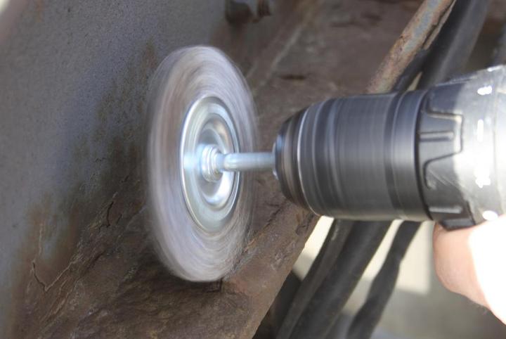 Actual product image Brilliant Tools Disc brush, Ø 115 mm