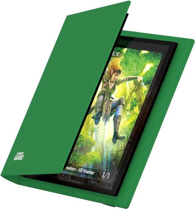 Actual product image Ultimate Guard UGD011093 - FlexXfolio - Card Portfolio, 2-Pockets for 20 Cards, Green