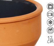 Produktbild La Dehesa Set 6 Steingut-Töpfe 12 cm Farbe schwarz (12 cm)