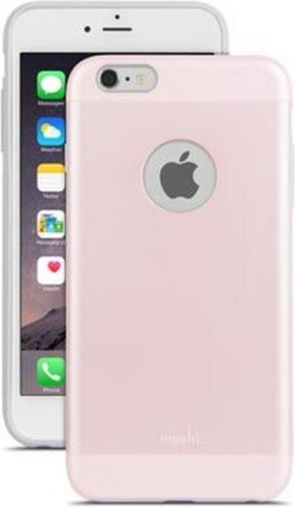 Actual product image Moshi iGlaze - ultra-slim snap on case for iPhone 6/6s Plus - Carnation Pink (Apple iPhone 6s Plus, Apple iPhone 6 Plus)