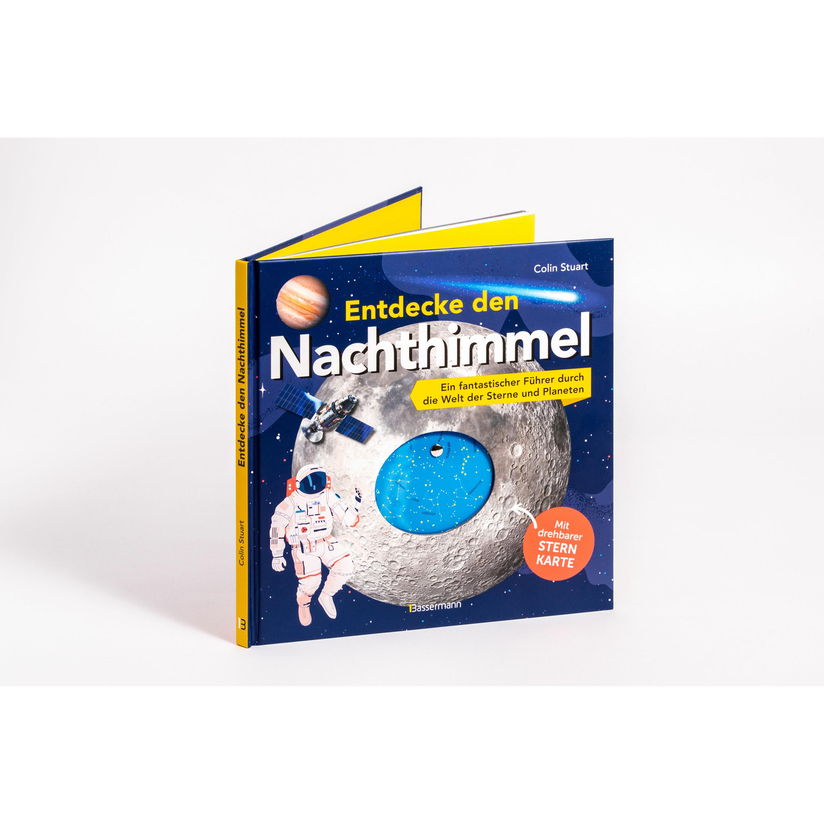 Thumbnail - Entdecke den Nachthimmel! Mit drehbarer Sternkarte. Sternbilder erkennen, Planeten und Galaxien erfo, Kinderbücher von C...