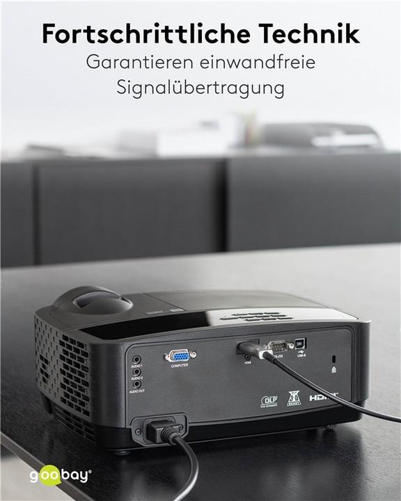 Produktbild Goobay Optisches Hybrid High-Speed-HDMI-Kabel mit Ethernet AOC (30 m, HDMI, 2.2)