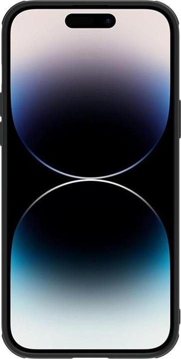 Actual product image Nillkin CamShield Leather S Case iPhone 14 Pro Max cover with camera cover black (Apple iPhone 14 Pro Max)