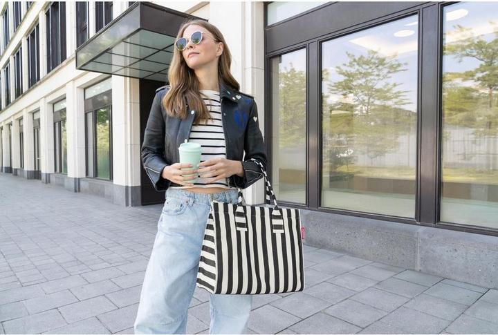 Produktbild reisenthel Tasche Daily Shopper Summerstripes Black