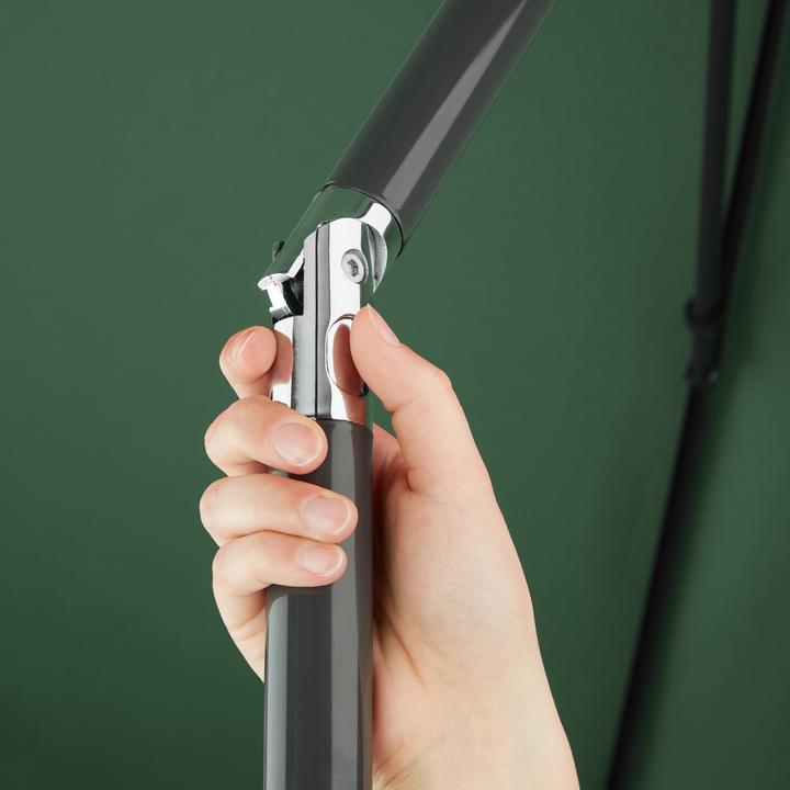 Actual product image tectake Parasol Vanessa (1.25 m)