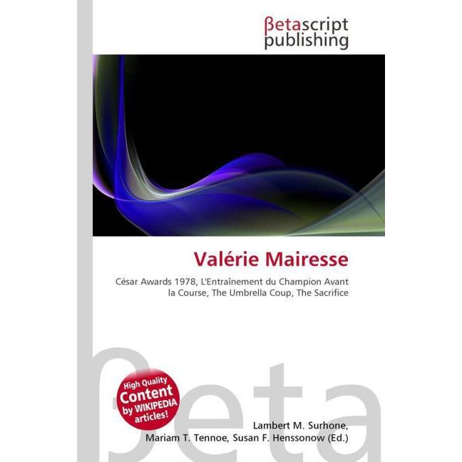 Valérie Mairesse, Fachbücher