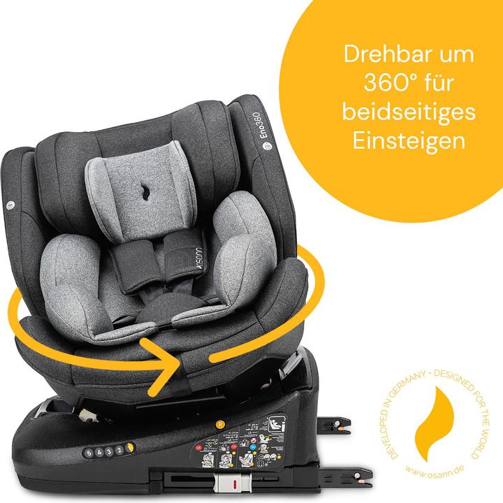 Actual product image Osann Eno360 i-Size (Reboarder, ECE R129/i-Size Standard)