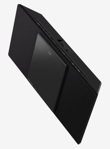 Actual product image Panasonic Chaine tout en un 40W, NoireChaine tout en un vertical, Ra (Bluetooth, CD player, 2x 20 W)